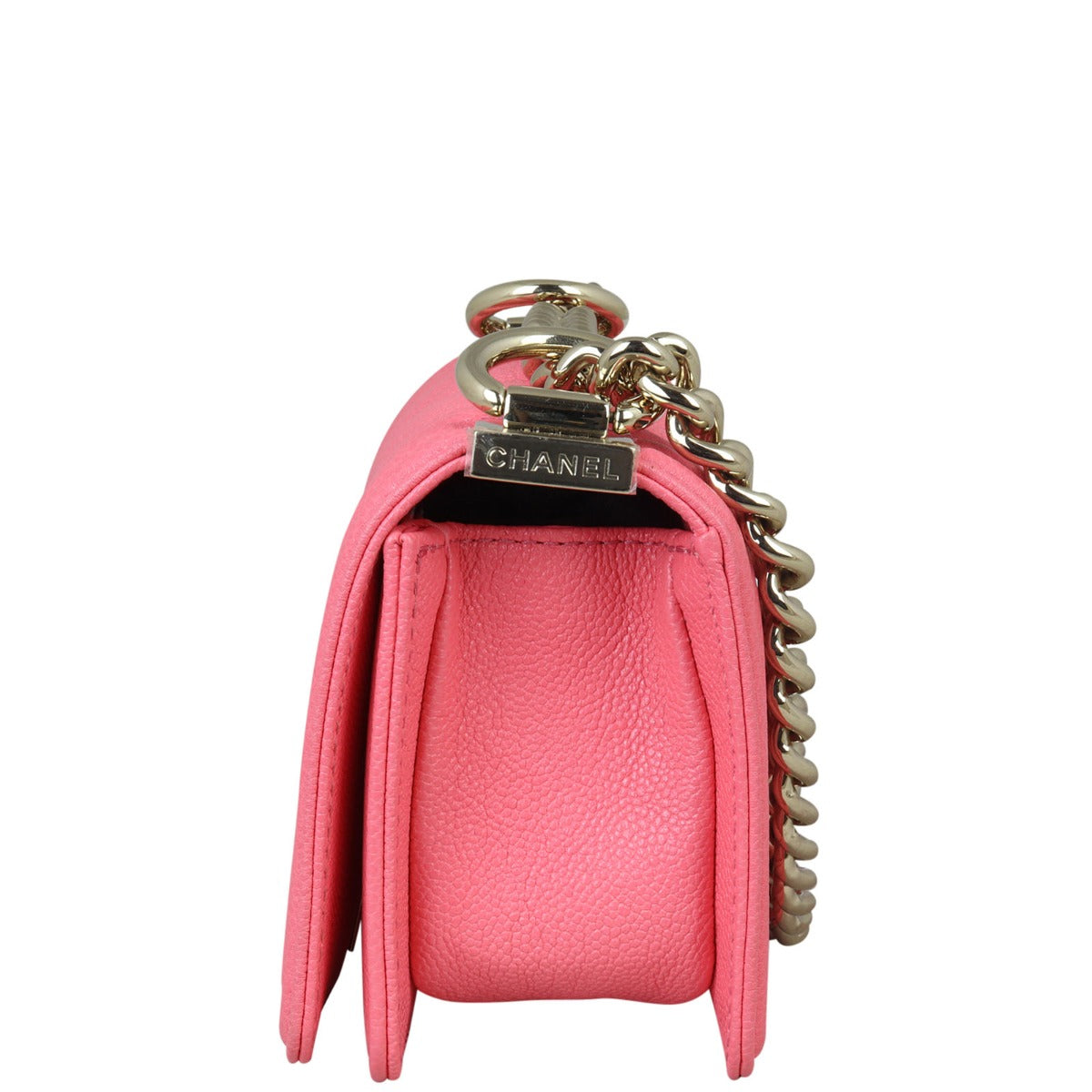 Chanel Boy Chevron Mini Side