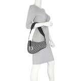 Dior Saddle Pochette Oblique Mannequin