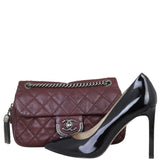 Chanel Coco Sporran Jumbo Flap Bag Shoe
