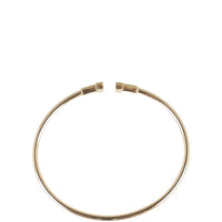 Tiffany & Co T Wire Bracelet 18k Rose Gold Bracelet