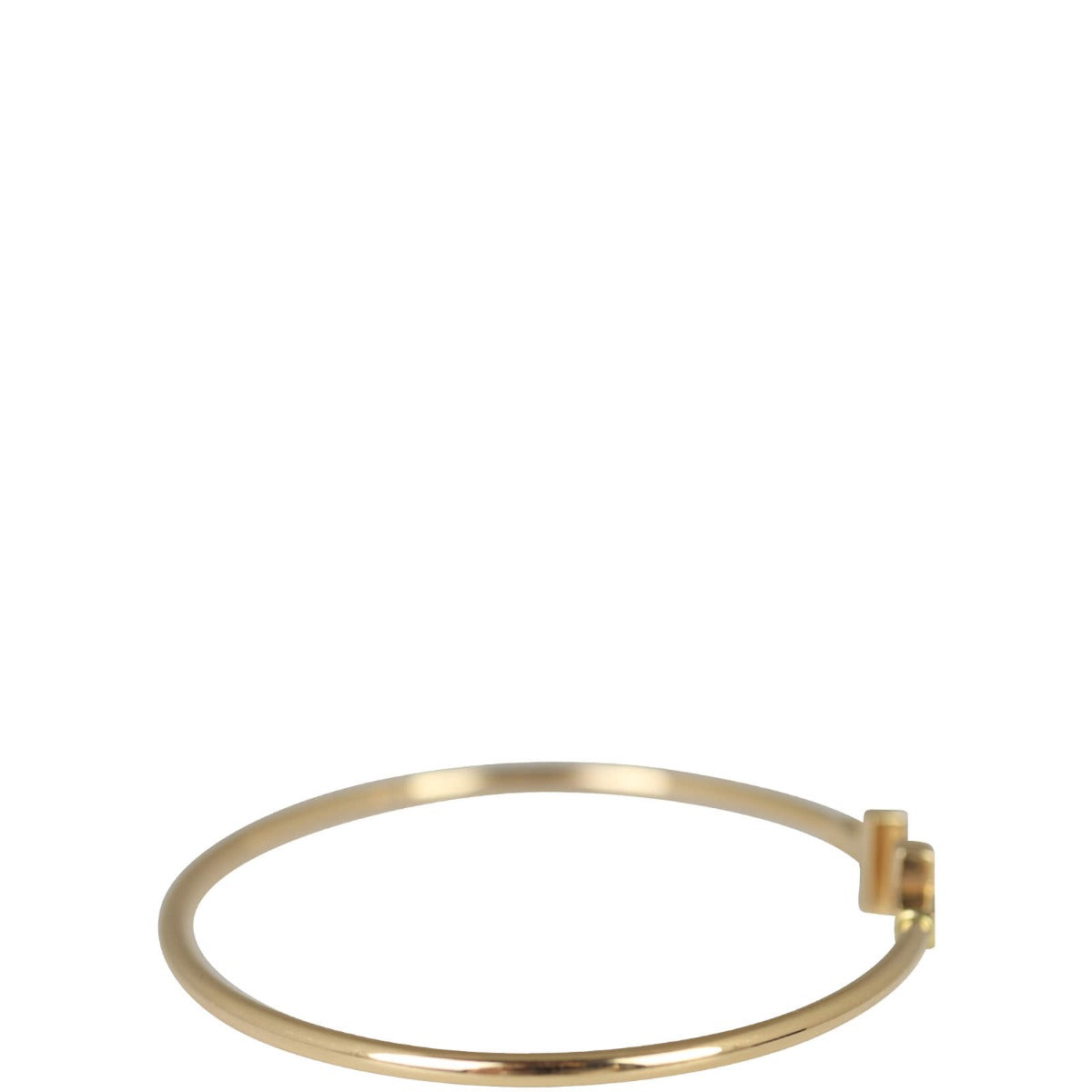 Tiffany & Co T Wire Bracelet 18k Rose Gold Bracelet