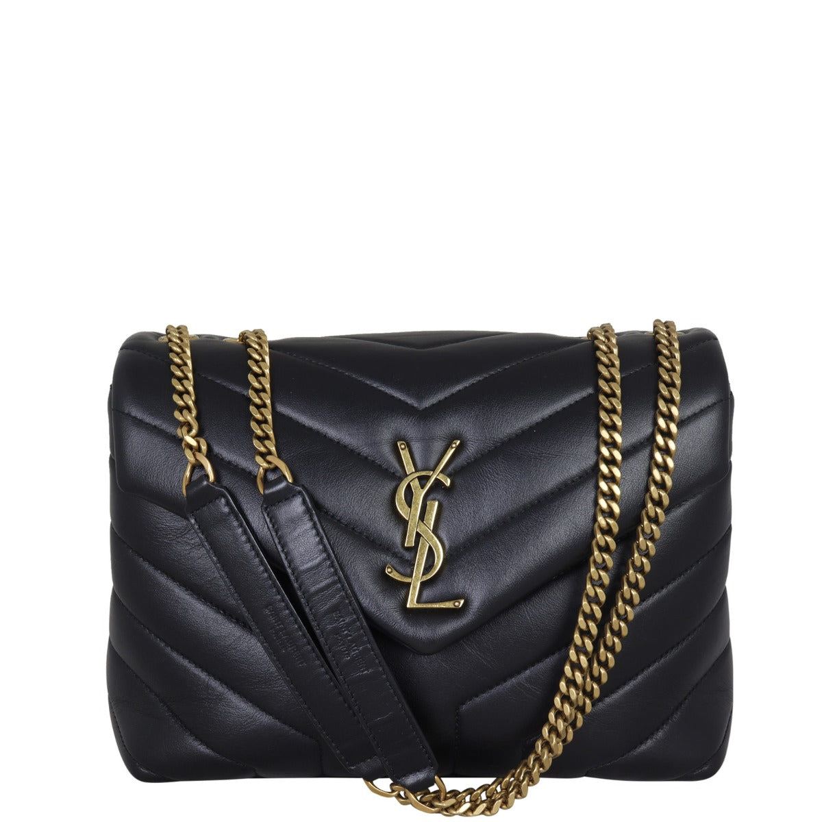 Saint Laurent Loulou Small Front with Strap