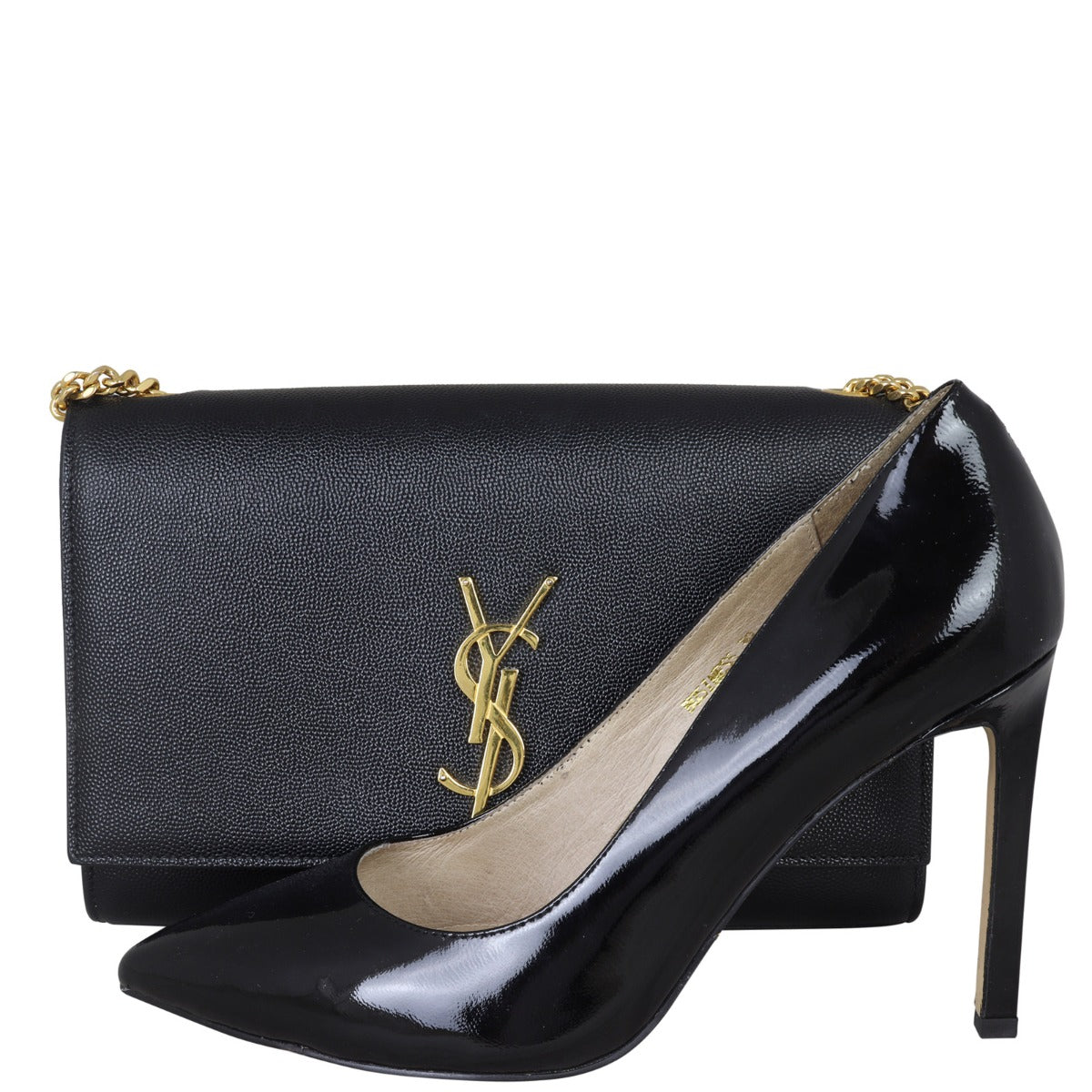 Saint Laurent Kate Chain Bag Medium Shoe