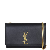 Saint Laurent Kate Chain Bag Medium Front with Strap