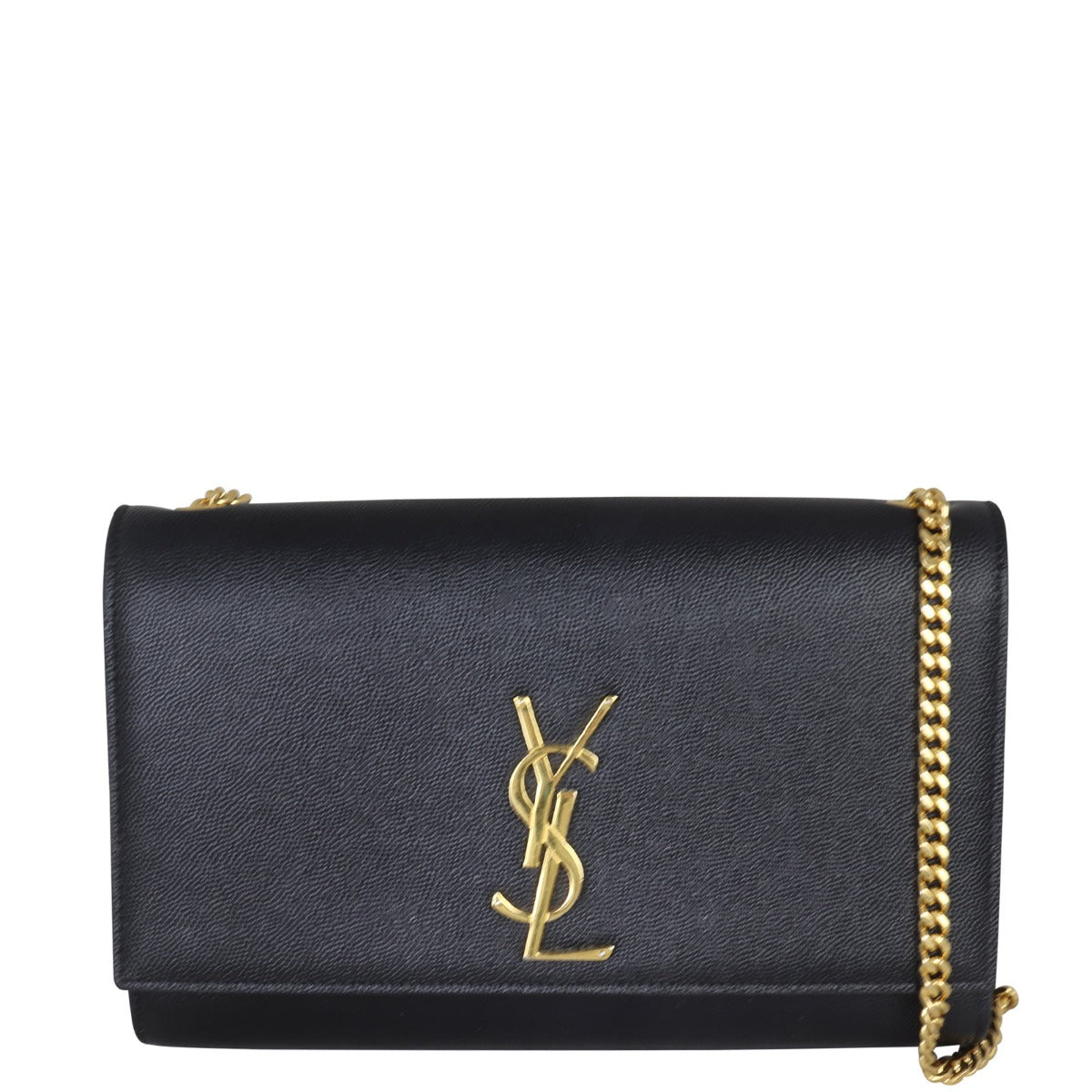 Saint Laurent Kate Chain Bag Medium Front with Strap