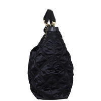 Chanel CC Nylon Maxi Shopping Tote Side