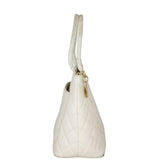 Chanel Medallion Tote Side