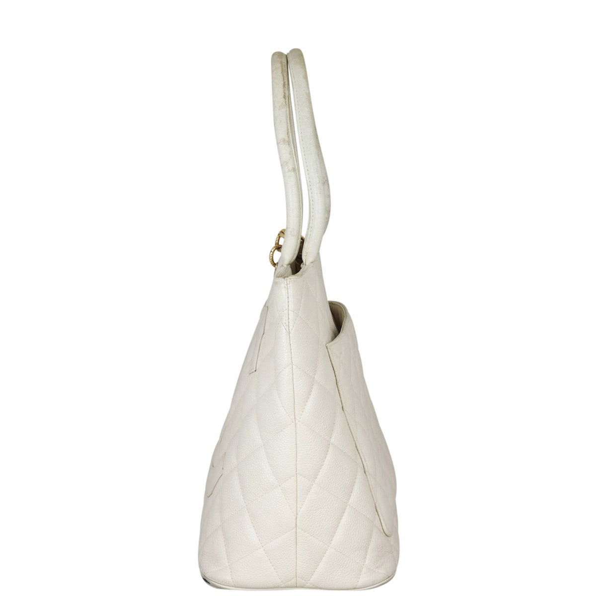 Chanel Medallion Tote Side