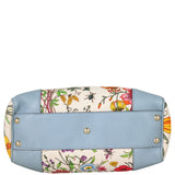 Gucci Bamboo Handle Floral Canvas Tote Base