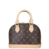 Louis Vuitton Alma BB Monogram Back