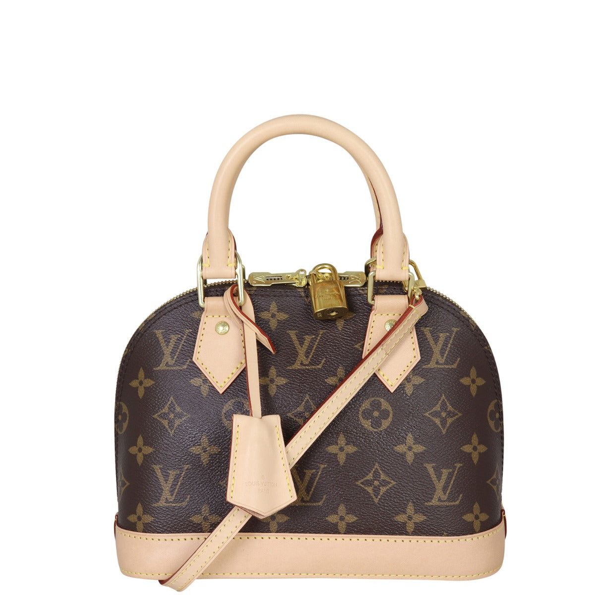 Louis Vuitton Alma BB Monogram Front with Strap