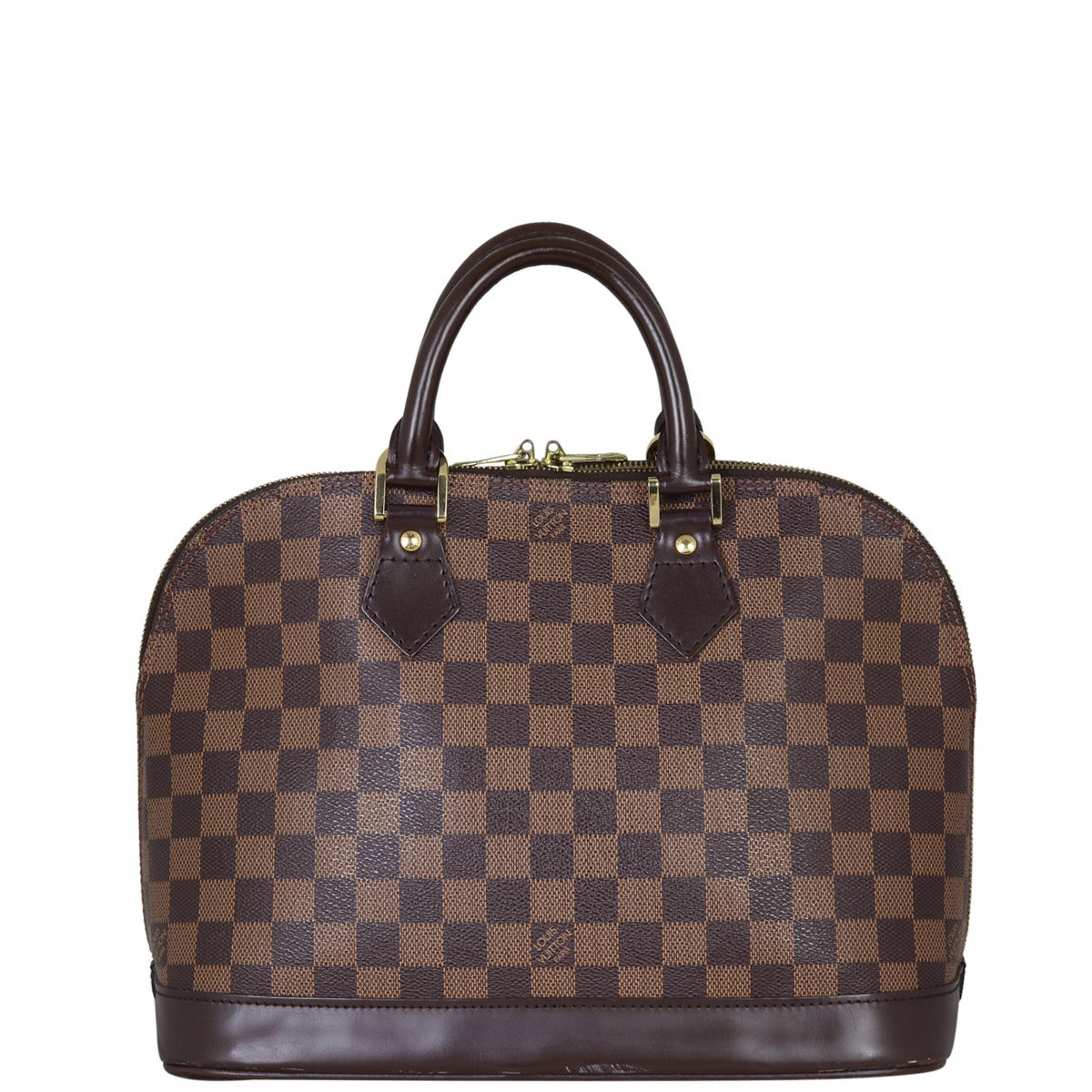 Louis Vuitton Alma PM Damier Ebene Front