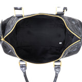 Chanel Vintage Quilted Duffle Bag Interior