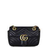 Gucci GG Marmont Matelasse Small Shoulder Bag Front
