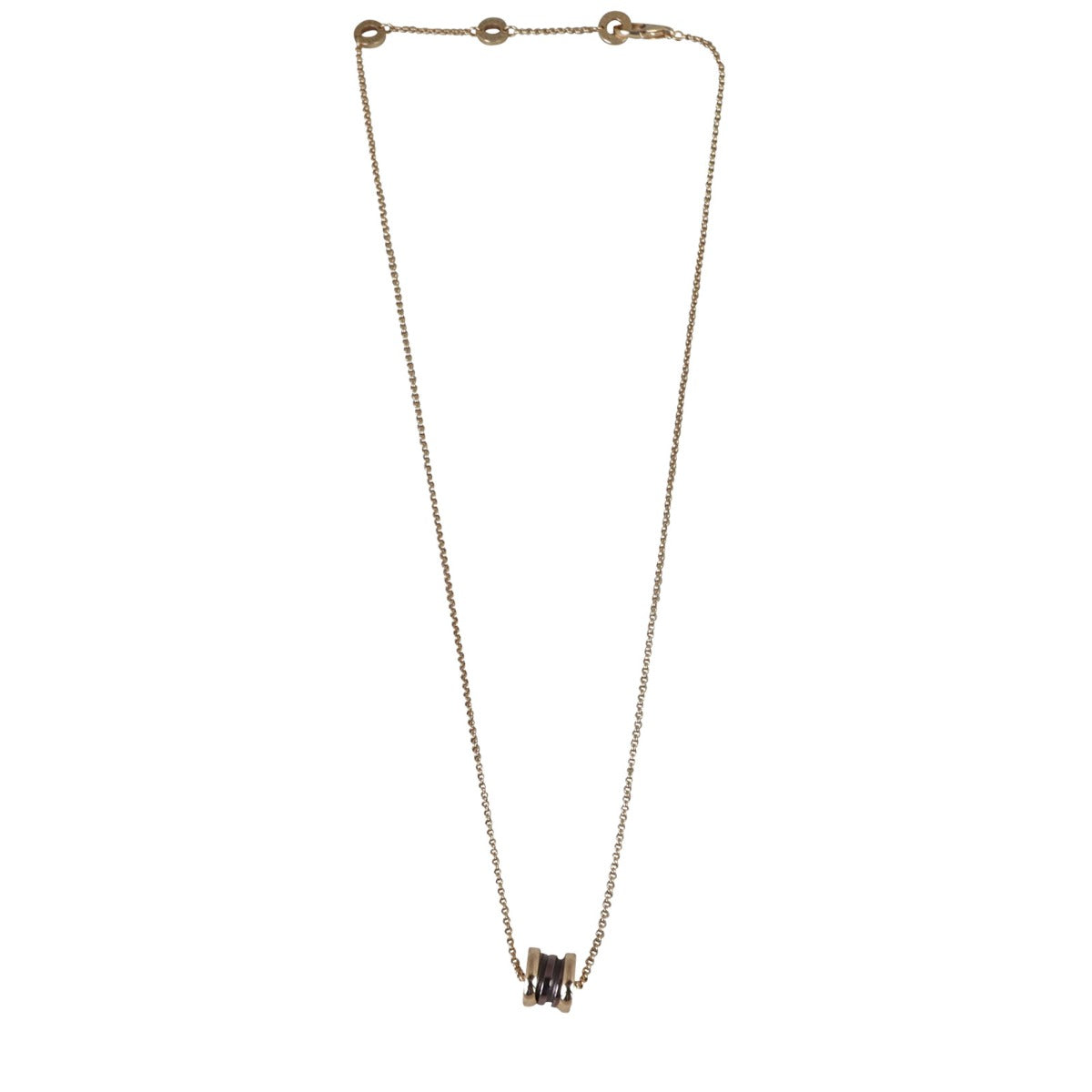 Bvlgari B.Zero.1 18k Rose Gold Cermet Necklace