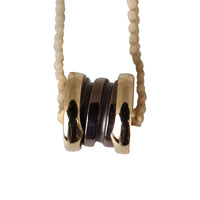 Bvlgari B.Zero.1 18k Rose Gold Cermet Necklace