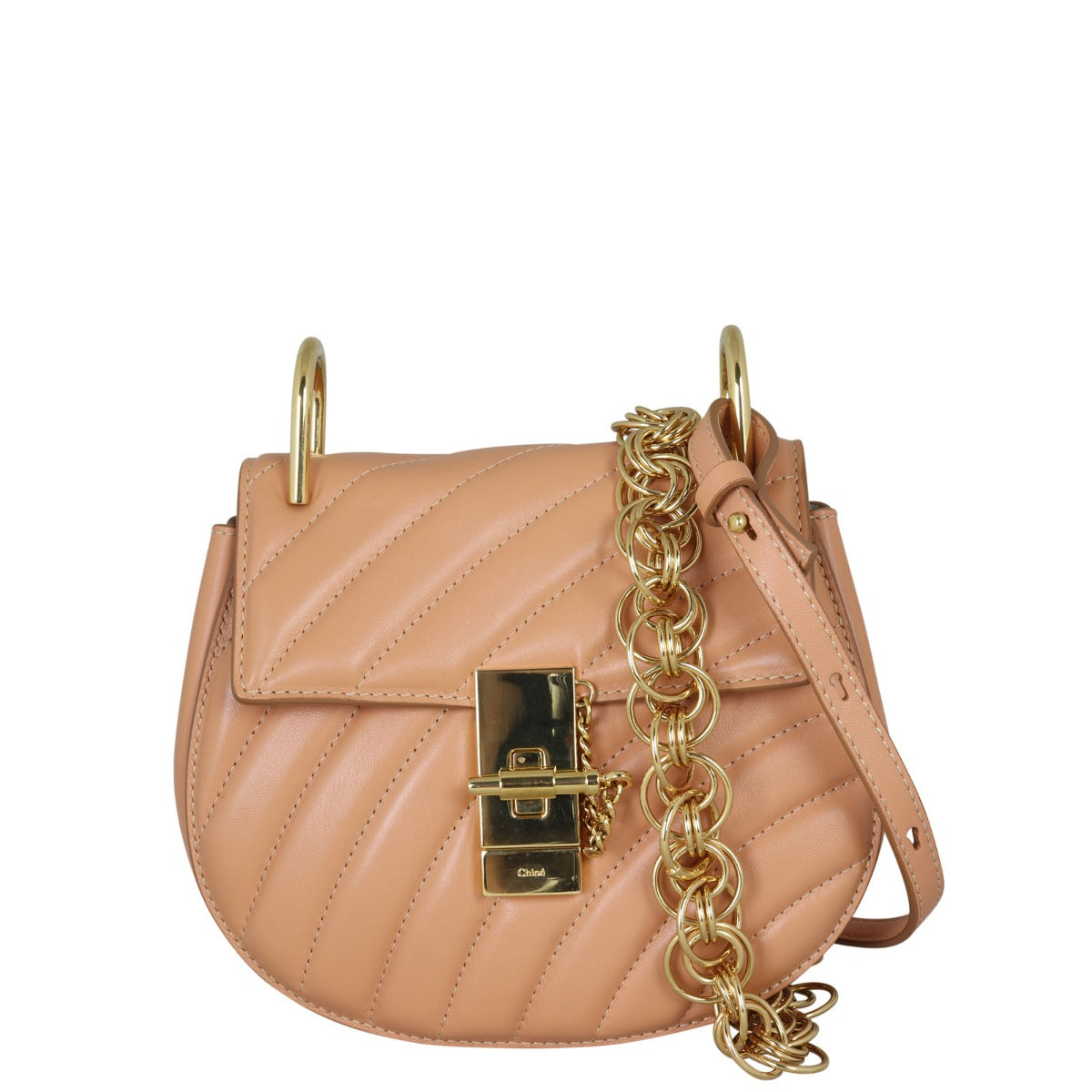 Chloe Drew Bijou Mini Front Showing Chain