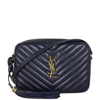 Saint Laurent Lou Camera Bag Front Showing Strap