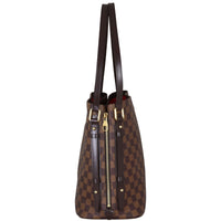 Louis Vuitton Rivington Cabas Damier Ebene Side