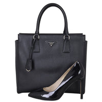 Prada Saffiano Galleria Bag Shoe