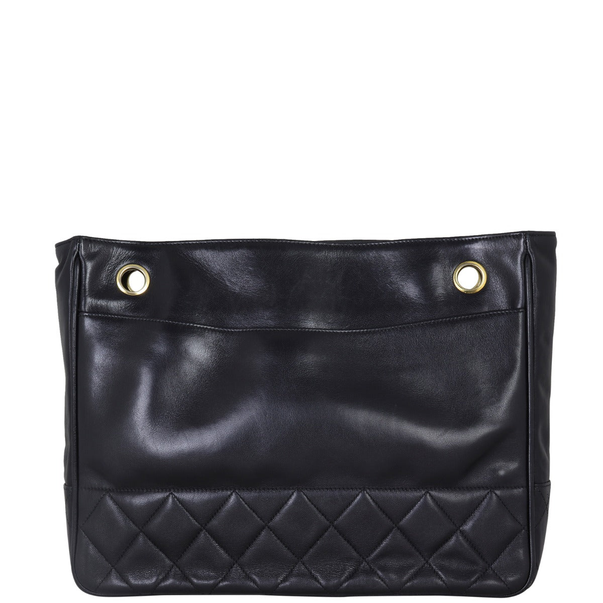 Chanel Vintage Shopping Tote Front