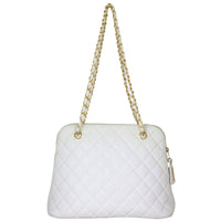 Chanel Vintage Quilted Shoulder Bag Back
