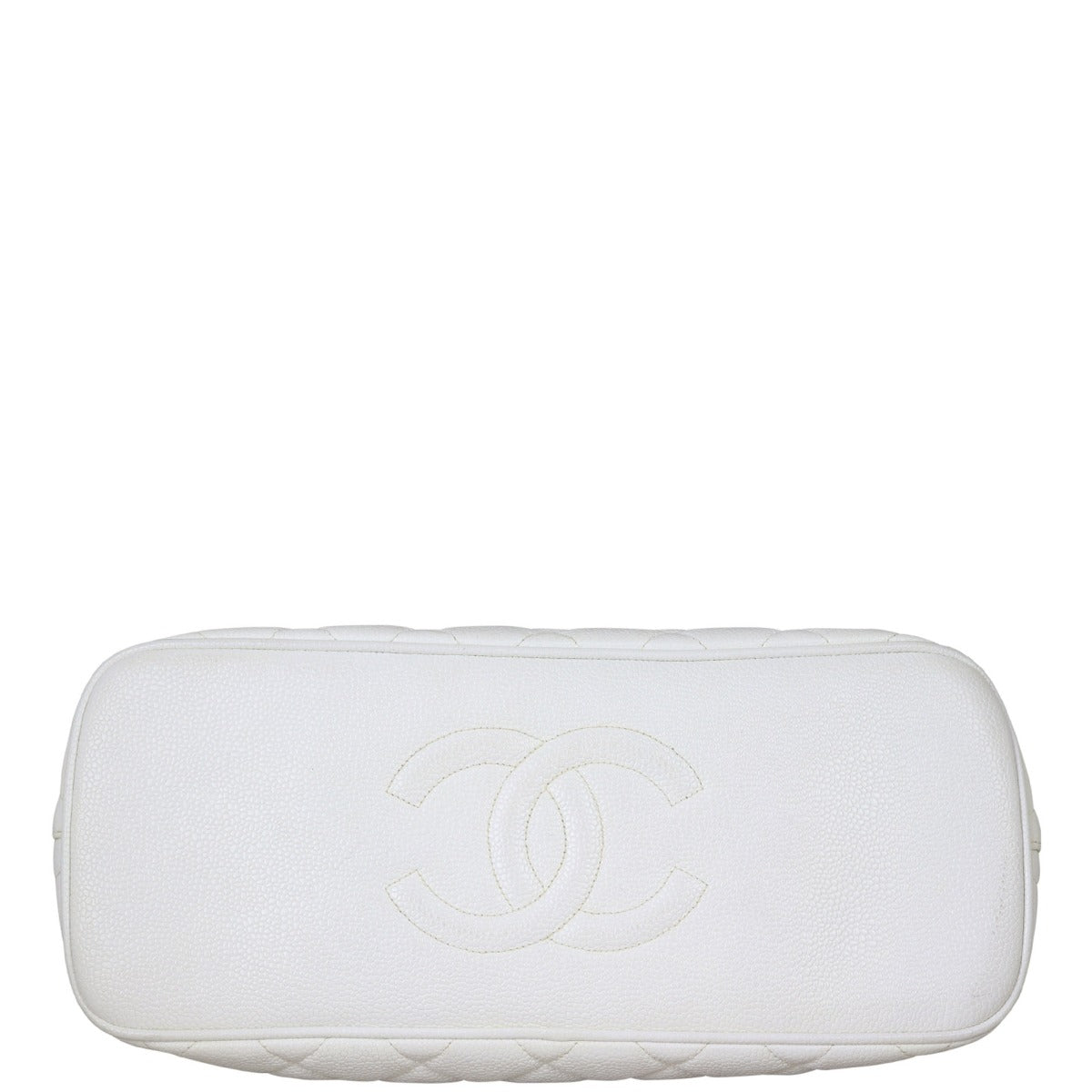 Chanel Vintage Quilted Shoulder Bag Base