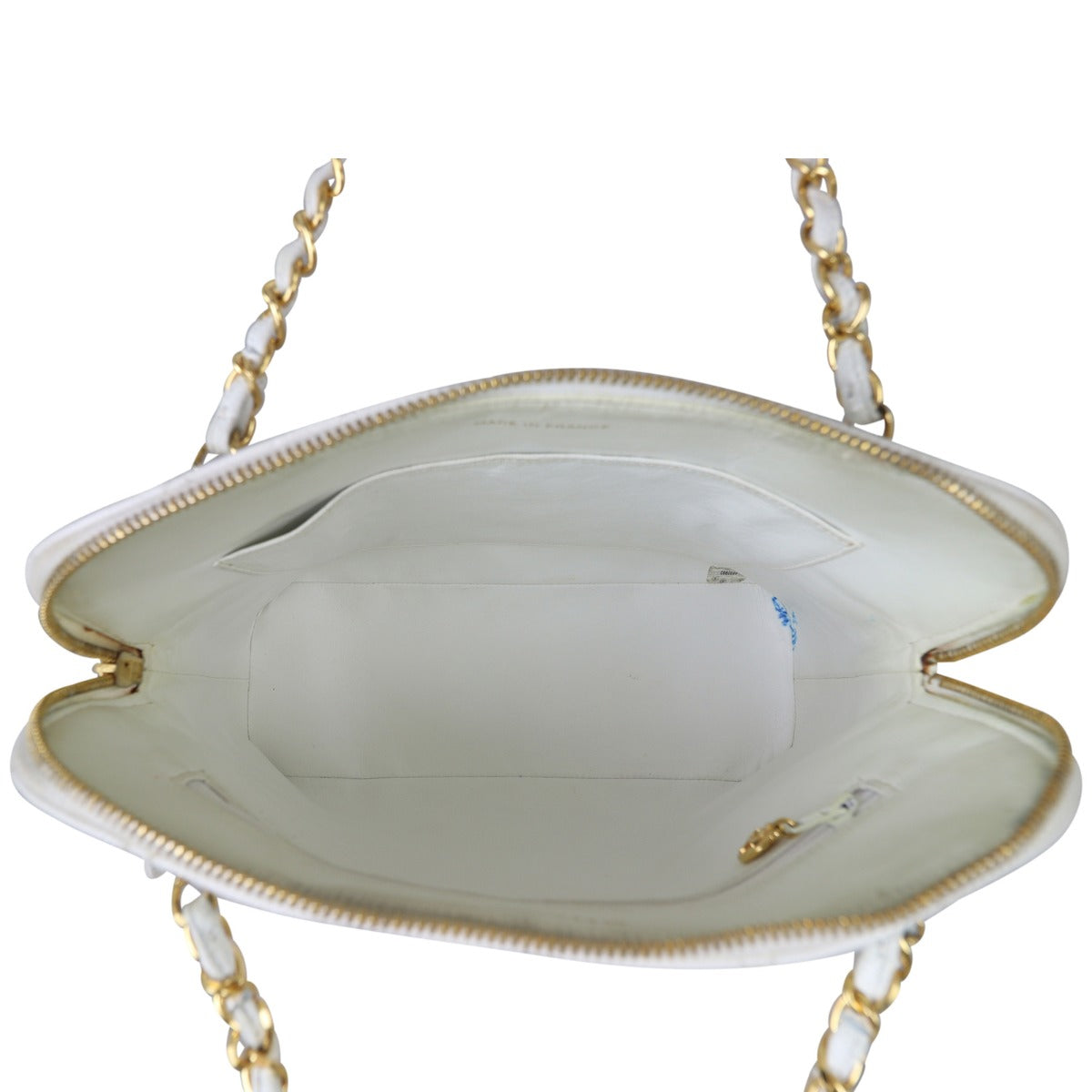 Chanel Vintage Quilted Shoulder Bag Whole Interior