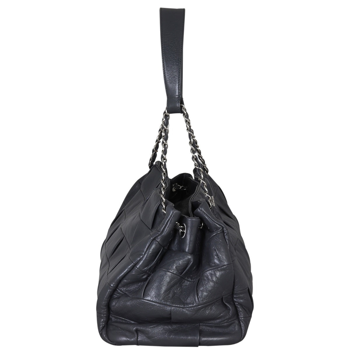 Chanel Igloo Accordion Tote Side