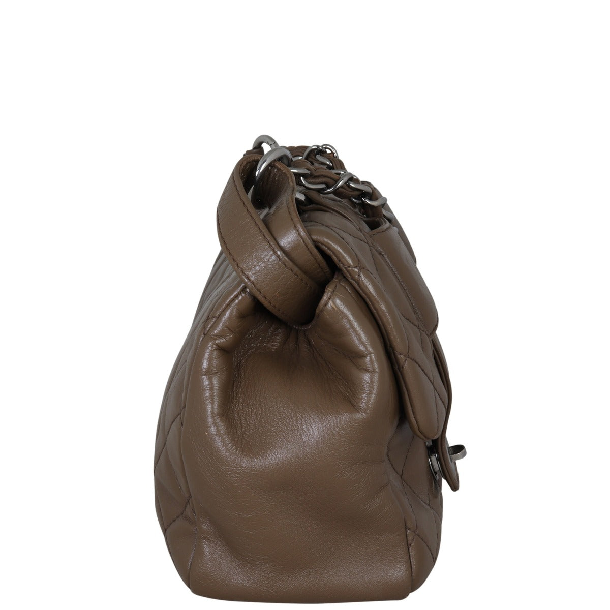 Chanel Quilted Crossbody Bag Side