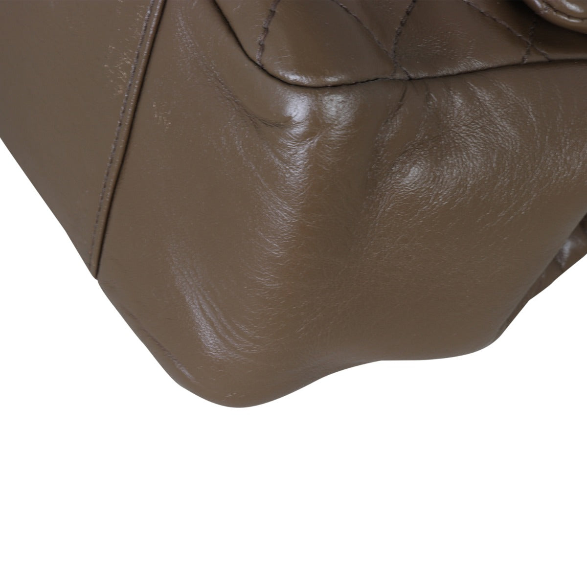 Chanel Quilted Crossbody Bag Corner Close Up