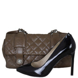 Chanel Quilted Crossbody Bag Shoe