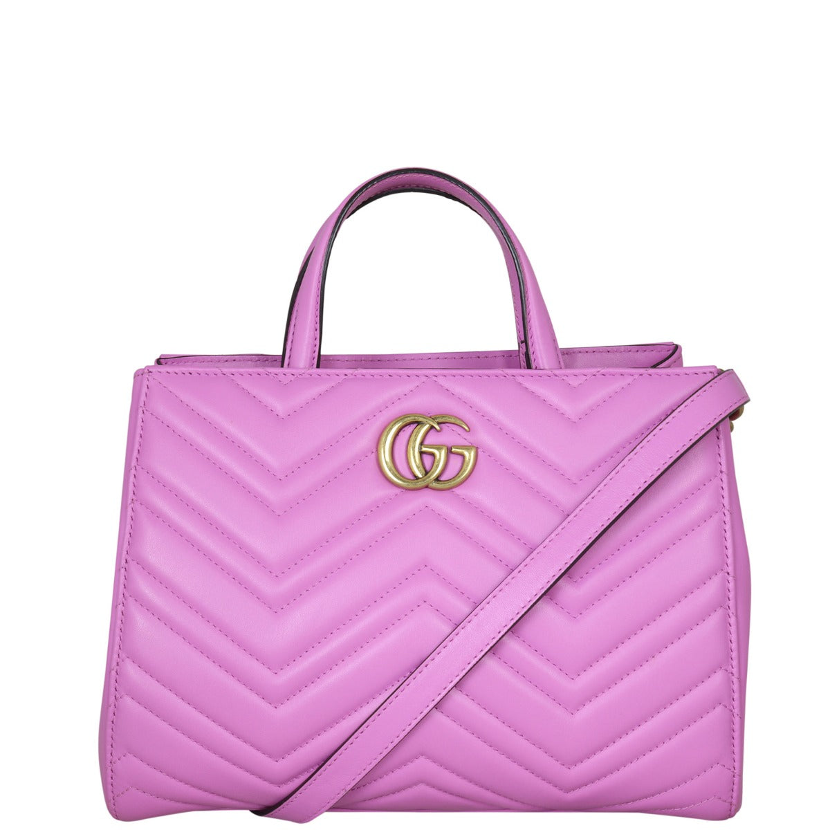 Gucci GG Marmont Tote Small Front With Strap