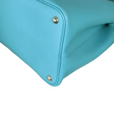 Prada Saffiano Cuir Double Bag Large Corner Close Up