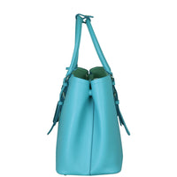 Prada Saffiano Cuir Double Bag Large Side