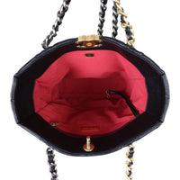 Chanel 19 Shopping Tote Whole Interior