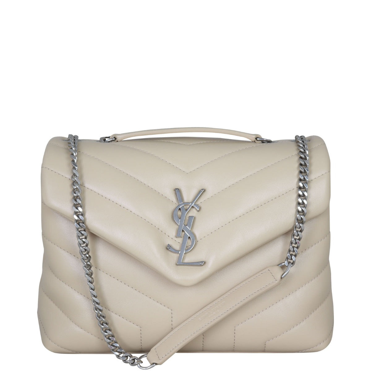 Saint Laurent Loulou Small Front With Chain