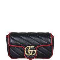 Gucci GG Marmont Super Mini Shoulder Bag Front