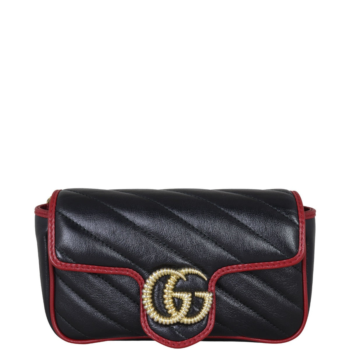 Gucci GG Marmont Super Mini Shoulder Bag Front