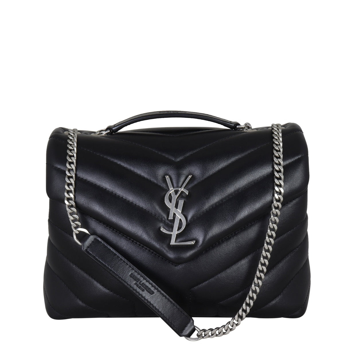 Saint Laurent Loulou Small Front With Chain