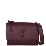 Saint Laurent Sunset Medium Front With Chain