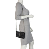 Saint Laurent Envelope Chain Wallet Mannequin