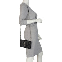 Saint Laurent Envelope Chain Wallet Mannequin