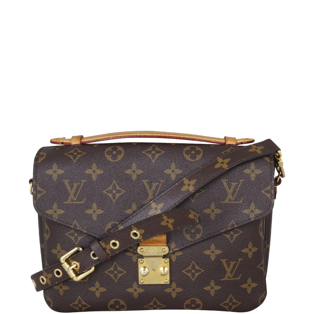Louis Vuitton Pochette Metis Monogram Front With Strap