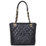 Chanel Petite Shopping Tote Front