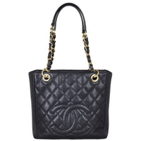 Chanel Petite Shopping Tote Front