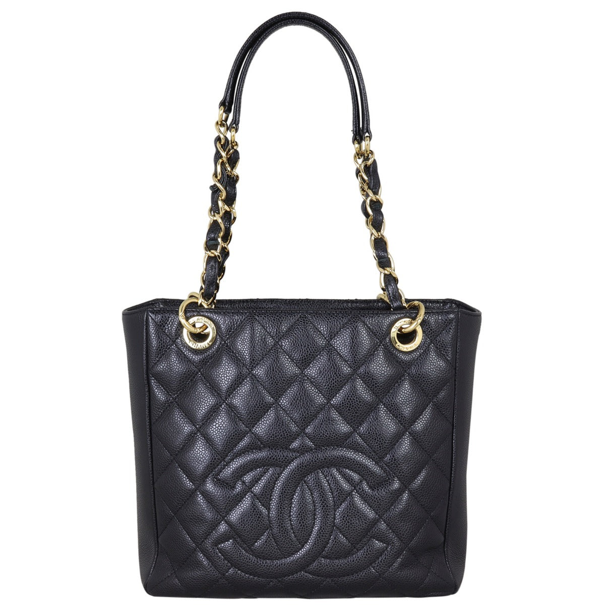 Chanel Petite Shopping Tote Front