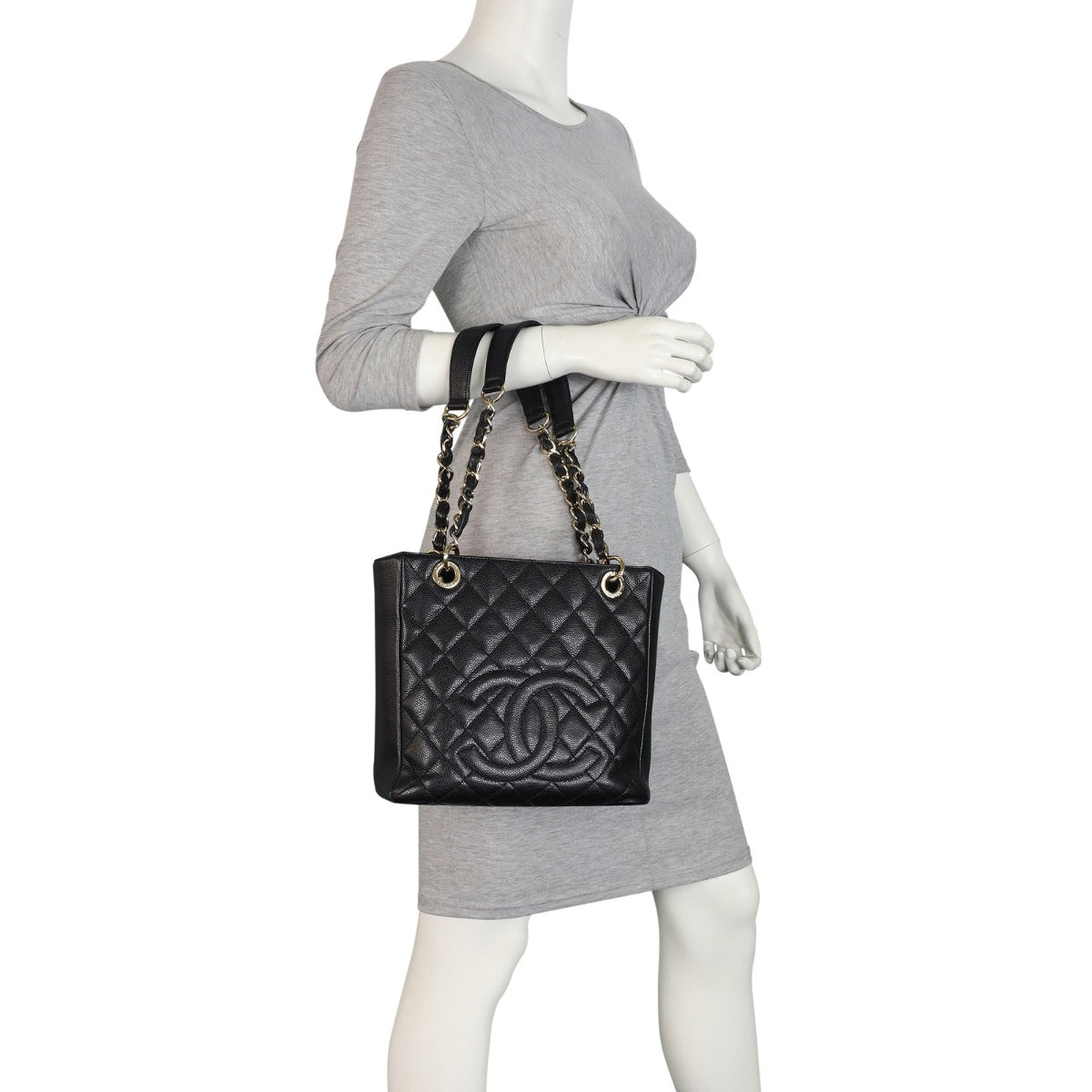 Chanel Petite Shopping Tote Mannequin