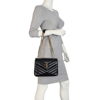 Saint Laurent Loulou Small (black)  Mannequin