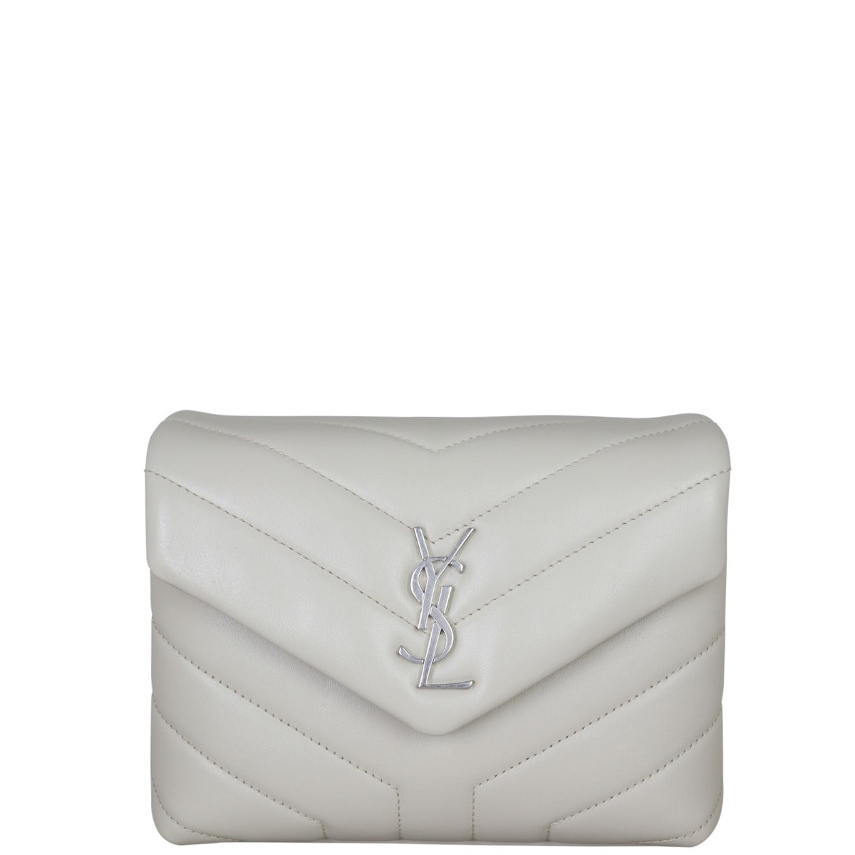 Saint Laurent Toy Loulou (white) Front